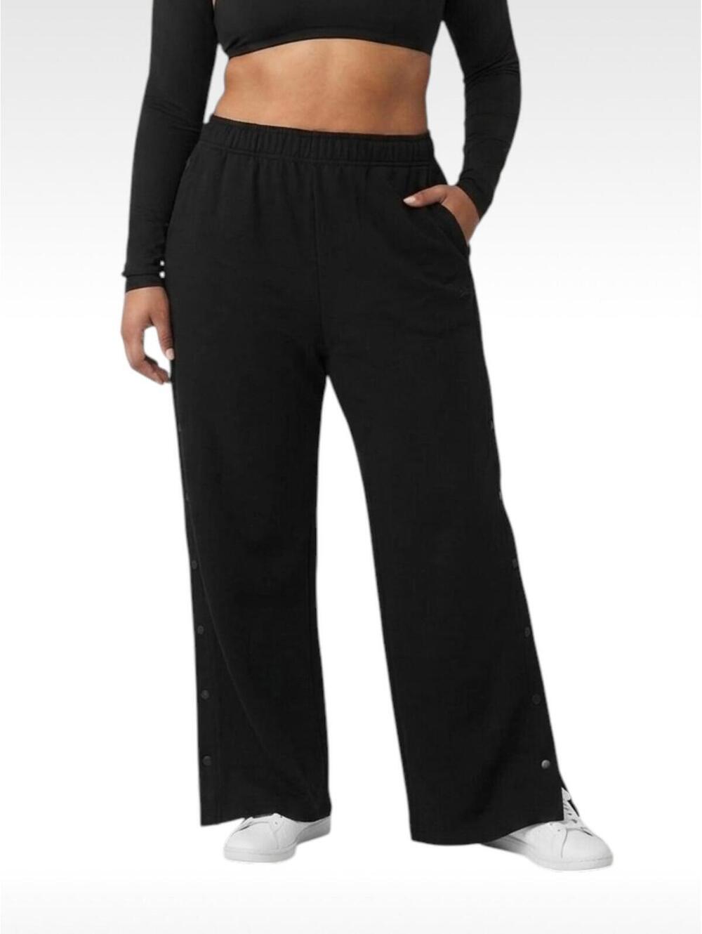 Nike x SKIMS Obsidian Matte Tricot Side-Snap Pants NWOT Size XL